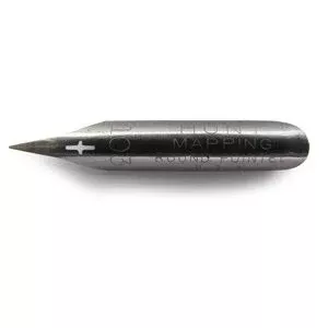 hunt calligraphy nib mapping 103