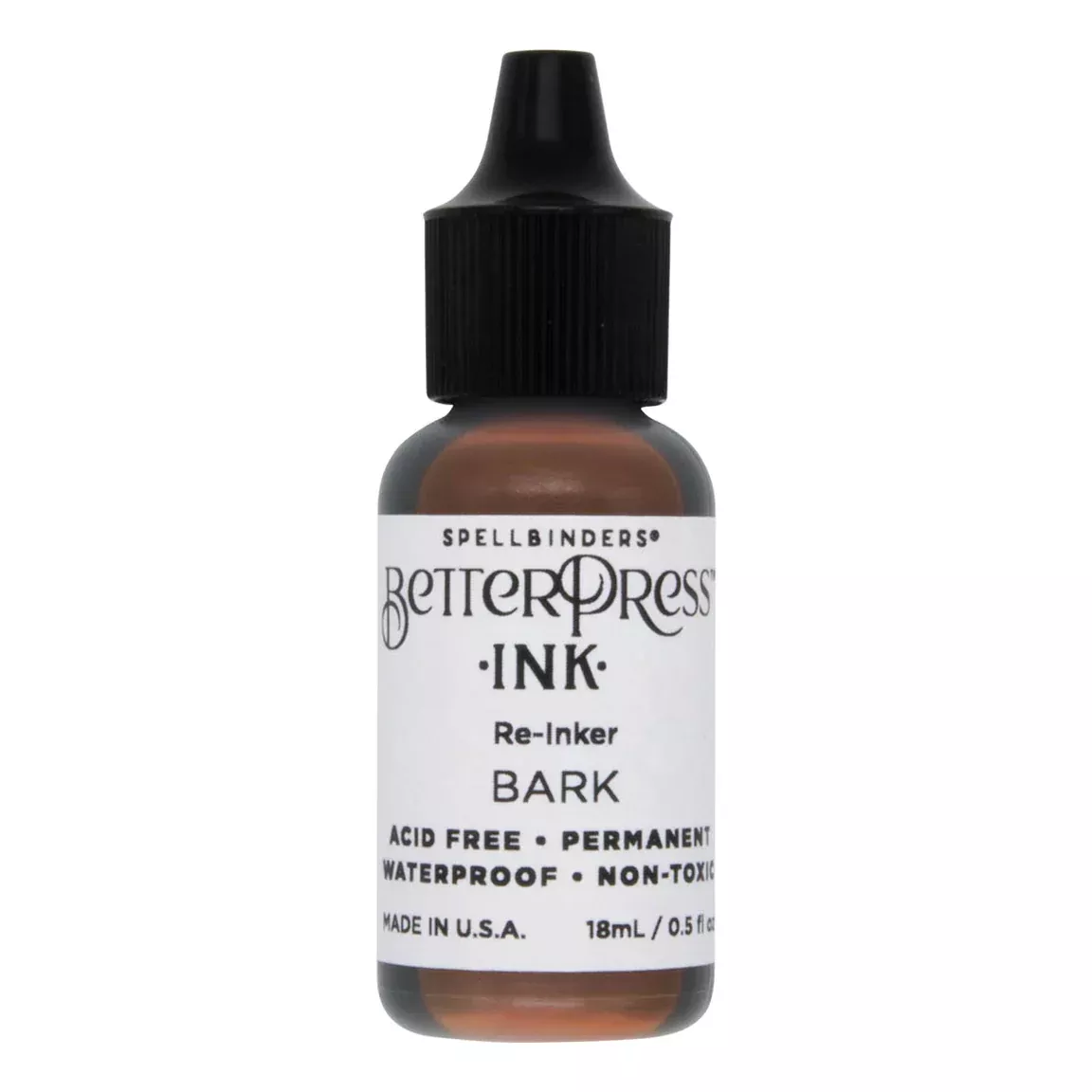 Ink: Spellbinders-BETTERPRESS REINKER-BARK