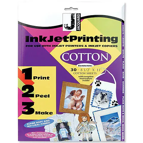 Inkjet Cotton 8.5X11 10/Pk