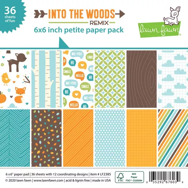into the woods remix - petite paper pack