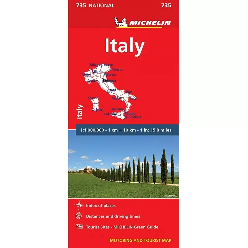 Italy Map 735