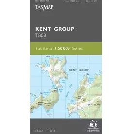 Kent Group 1:50,000 Topo Map