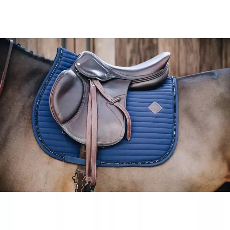 KENTUCKY SADDLE PAD PEARLS JUMPIING Black