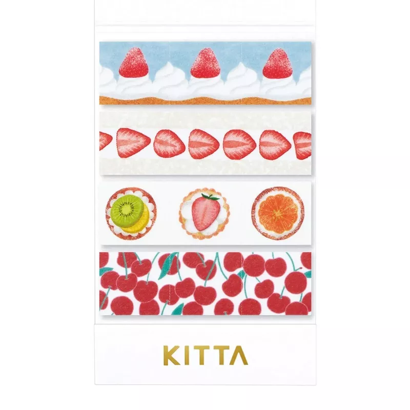 Kitta Portable Washi Tape – Shiny – Sweets