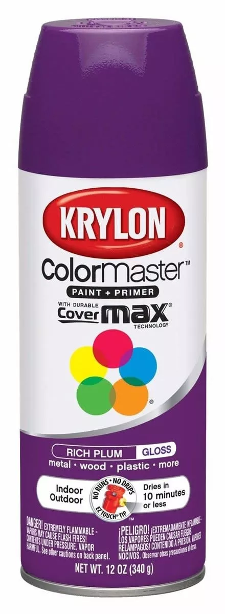 Krylon Colormaster Gloss Rich Plum