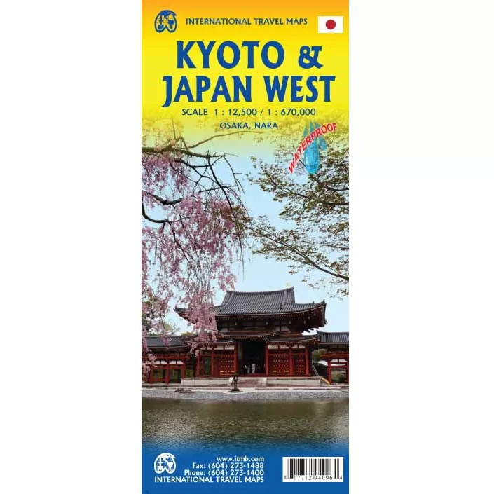Kyoto & Japan West Map