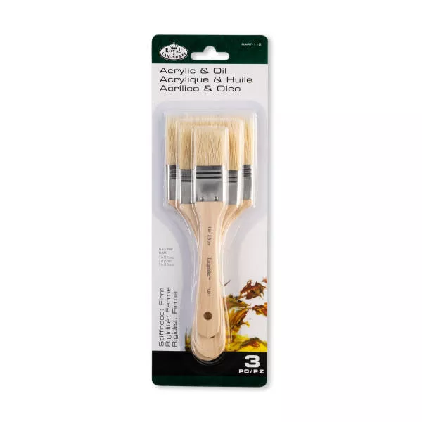 Large Area Brush Sets, White Bristle Set