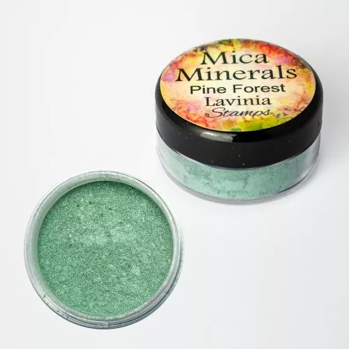Lavinia Stamps - Mica Minerals - Pine Forest