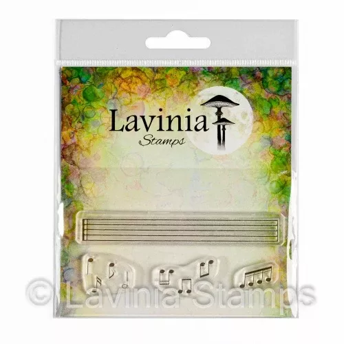Lavinia Stamps Musical Notes (small) LAV737