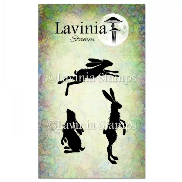 Lavinia - Whimsical Hares Stamp LAV482