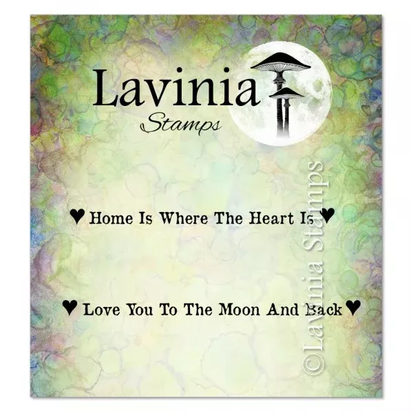 Lavinia - Words from the Heart Stamp LAV860
