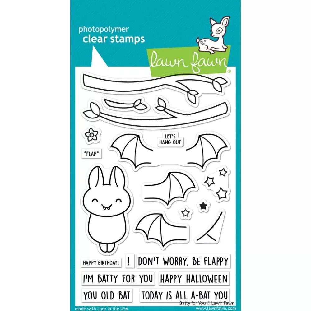 Lawn Fawn batty for you