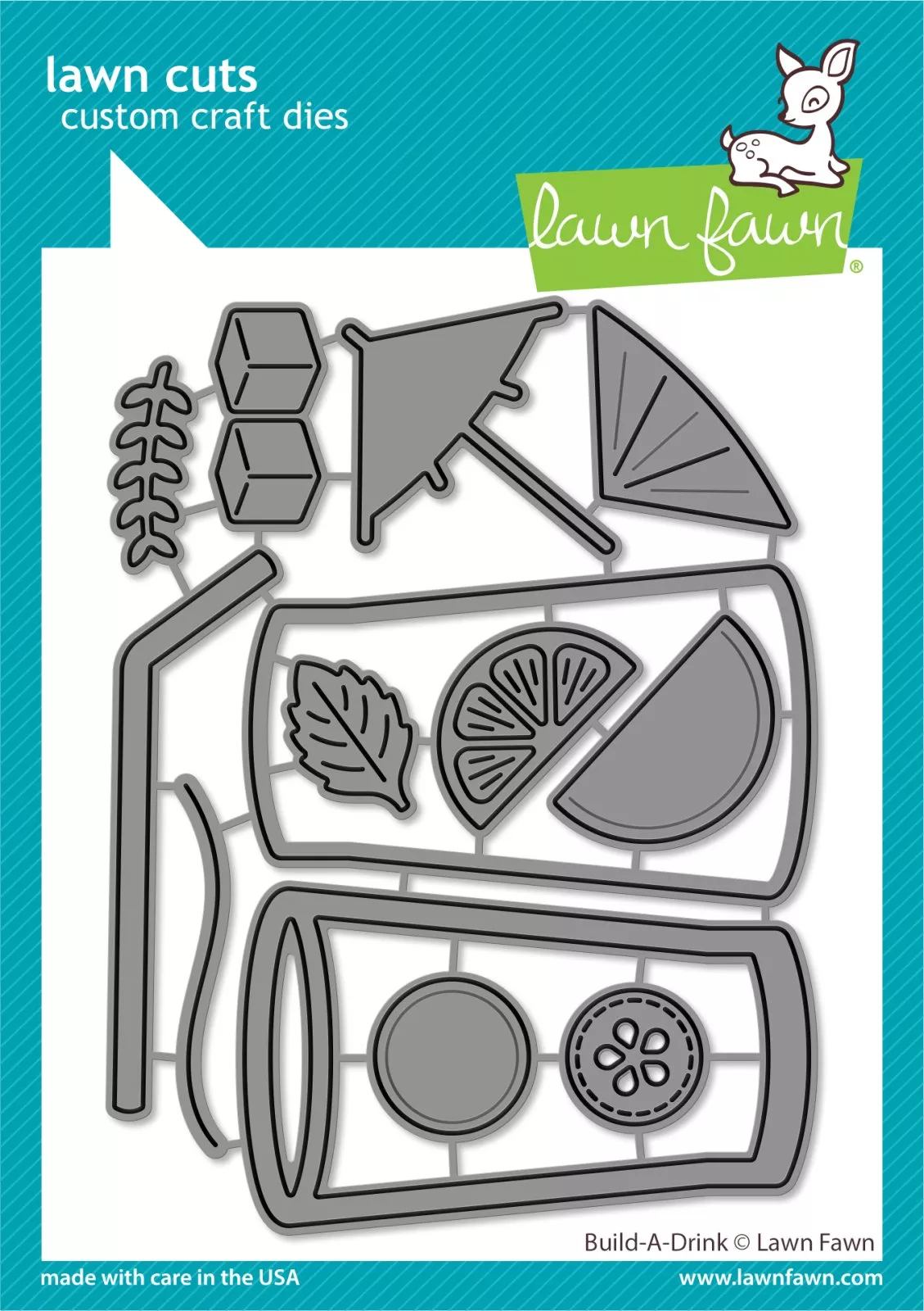 Lawn Fawn - Lawn Cuts - Build-A-Drink