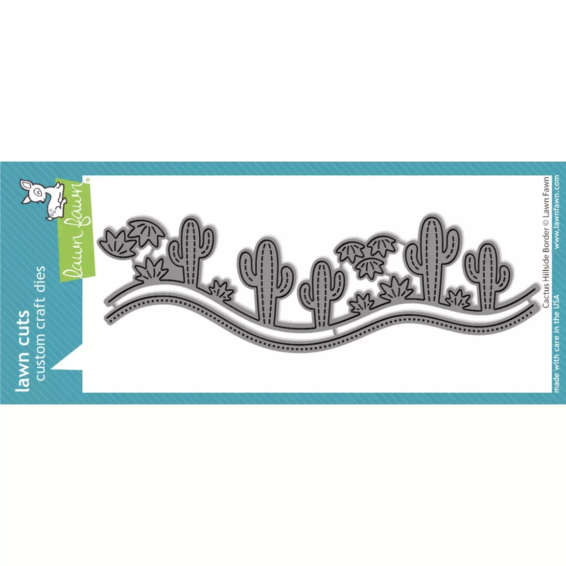 Lawn Fawn - Lawn Cuts - Cactus Hillside Border