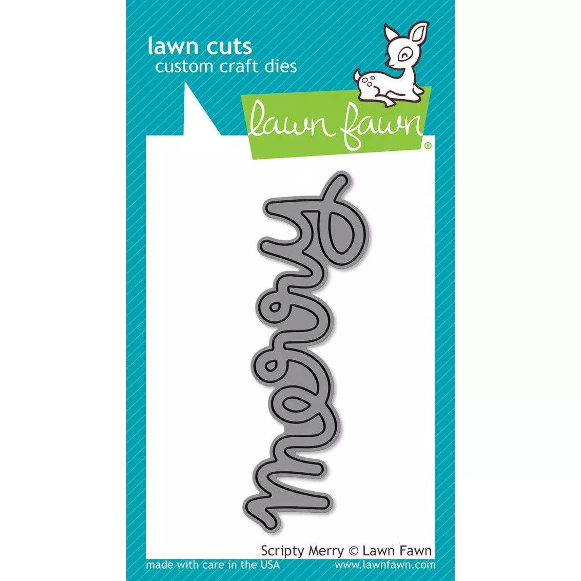 Lawn Fawn - Lawn Cuts - Scripty Merry