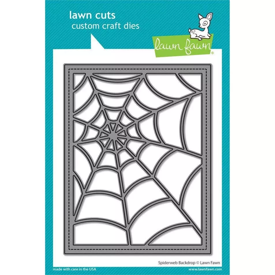 Lawn Fawn - Lawn Cuts - Spiderweb Backdrop
