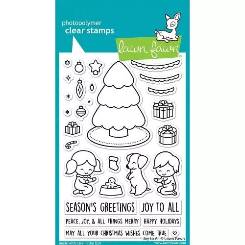 Lawn Fawn - Stamps - Joy To All