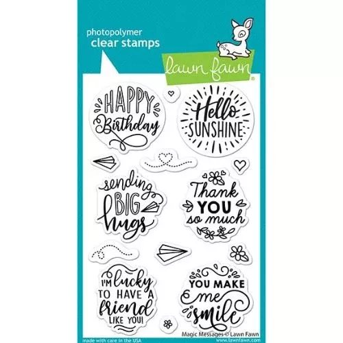 Lawn Fawn - Stamps - Magic Messages
