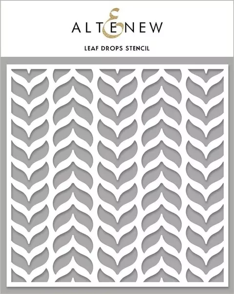 Leaf Drops Stencil - RETIRING