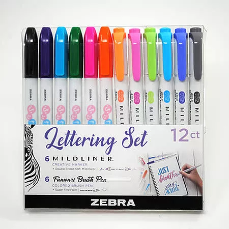 Lettering Set 12-Piece