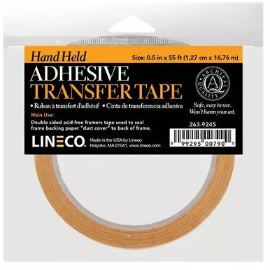 Lineco Hand Held ATG Tape, 1/2" x 18yds