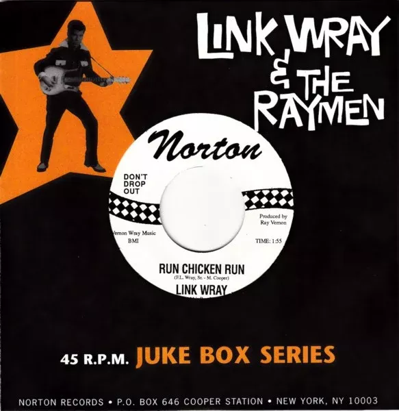 Link Wray And His Ray Men - Run Chicken Run / Scatter (7")