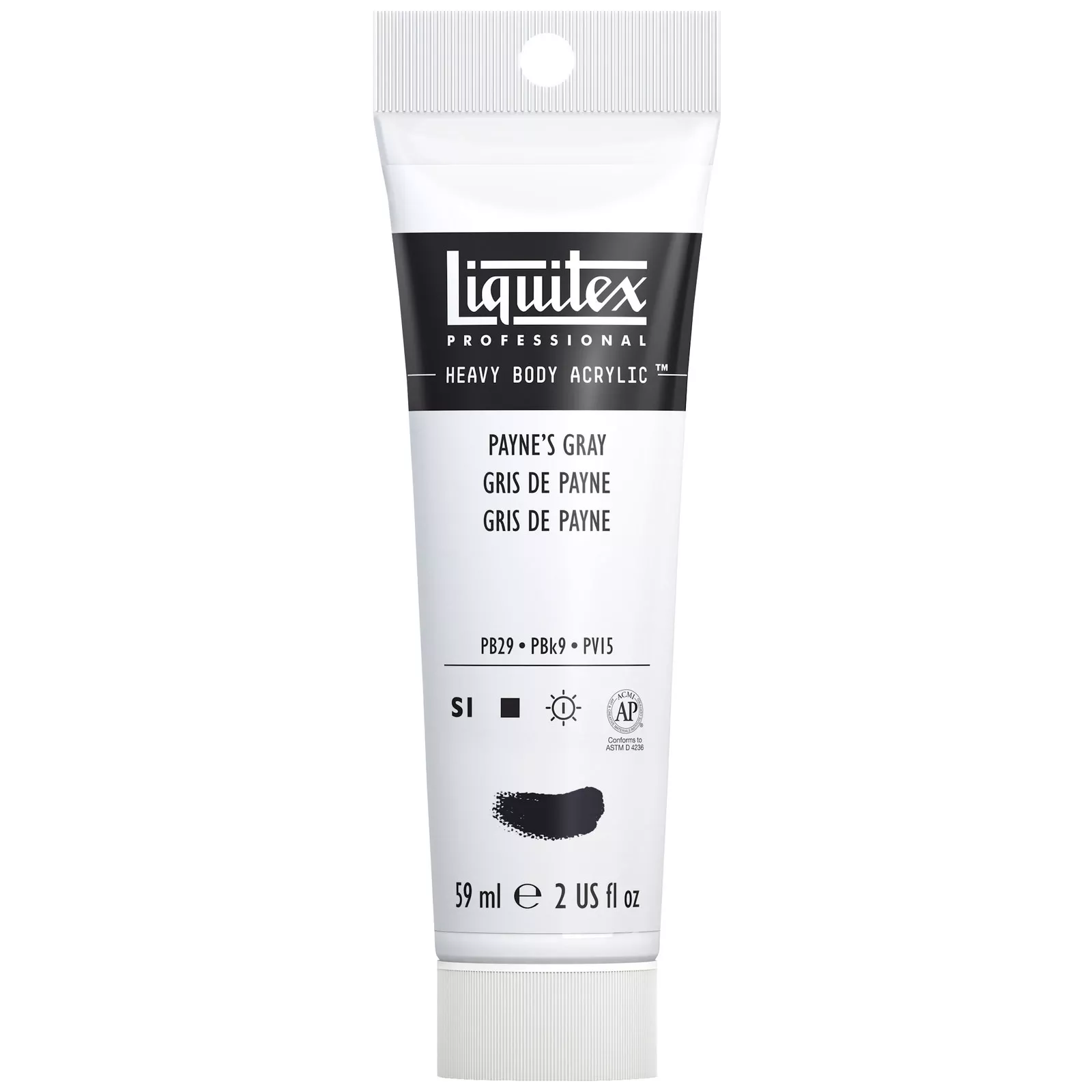 Liquitex Hb Acrylic 2Oz Payns Gray
