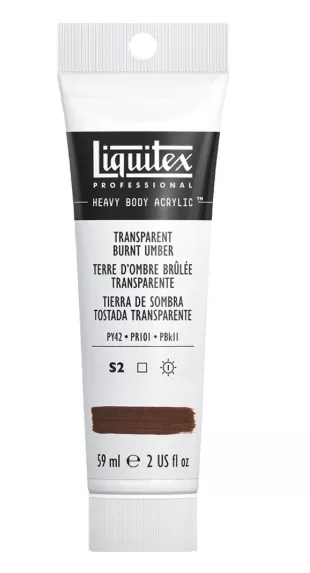 Liquitex HB Acrylic 2Oz Trans Burnt Umber