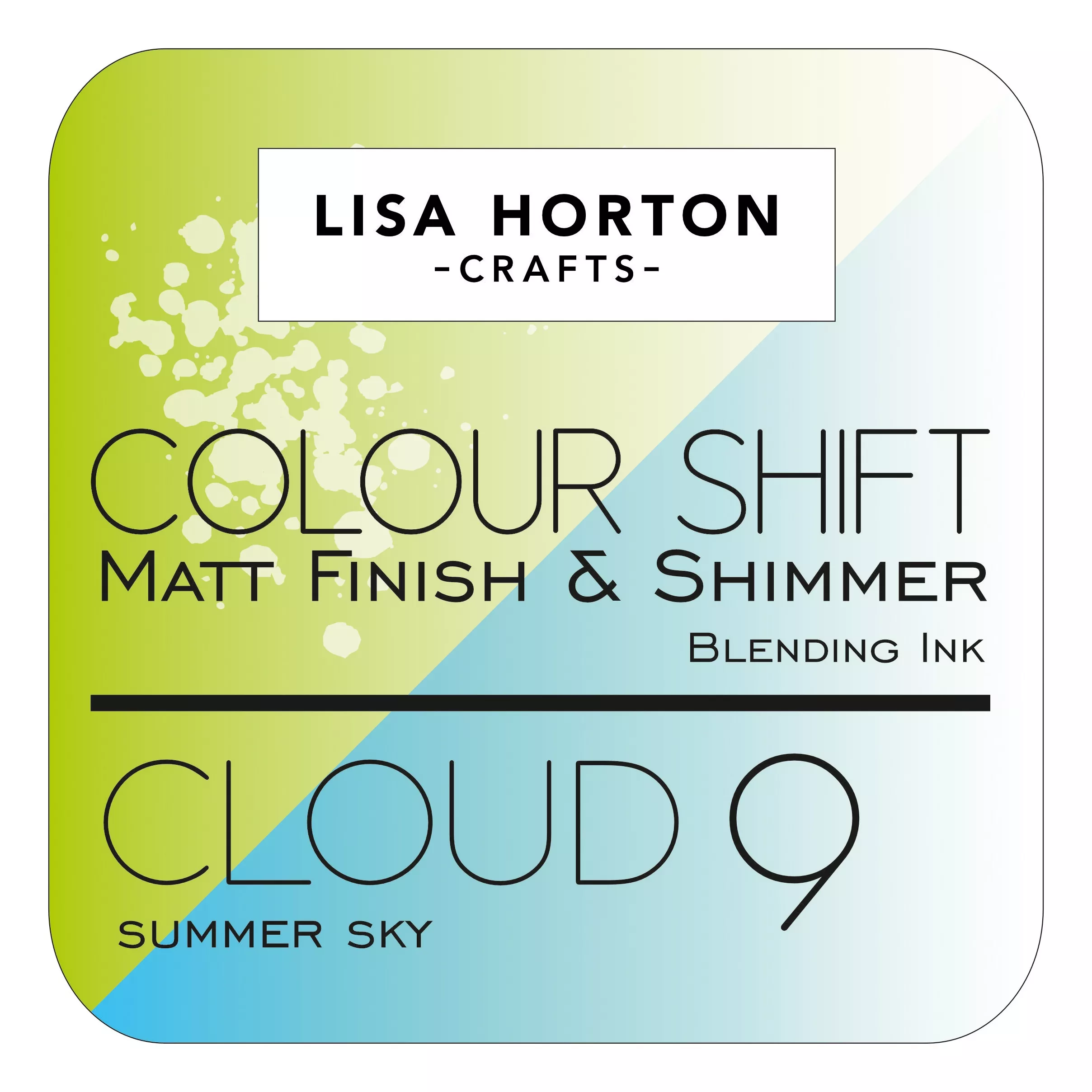 Lisa Horton Crafts - Cloud 9 Color Shift Ink Pad - Summer Sky