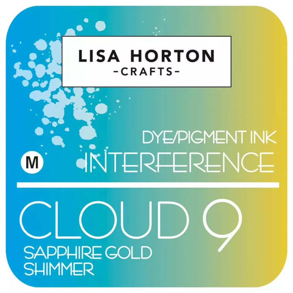 Lisa Horton Crafts - Cloud 9 Interference Ink Pad - Sapphire Gold
