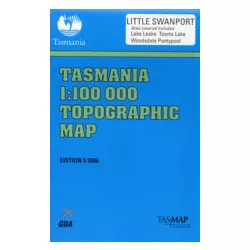 Little Swanport 1:100k Topo Map