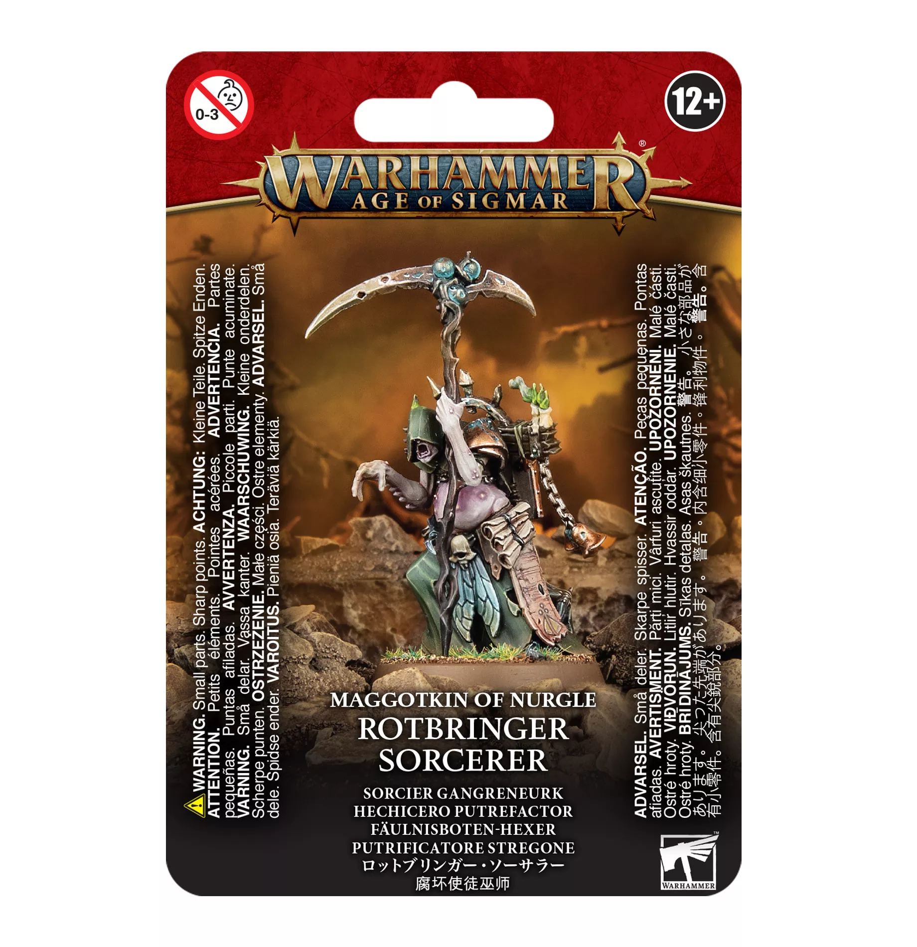Maggotkin of Nurgle Rottbringer Sorcerer