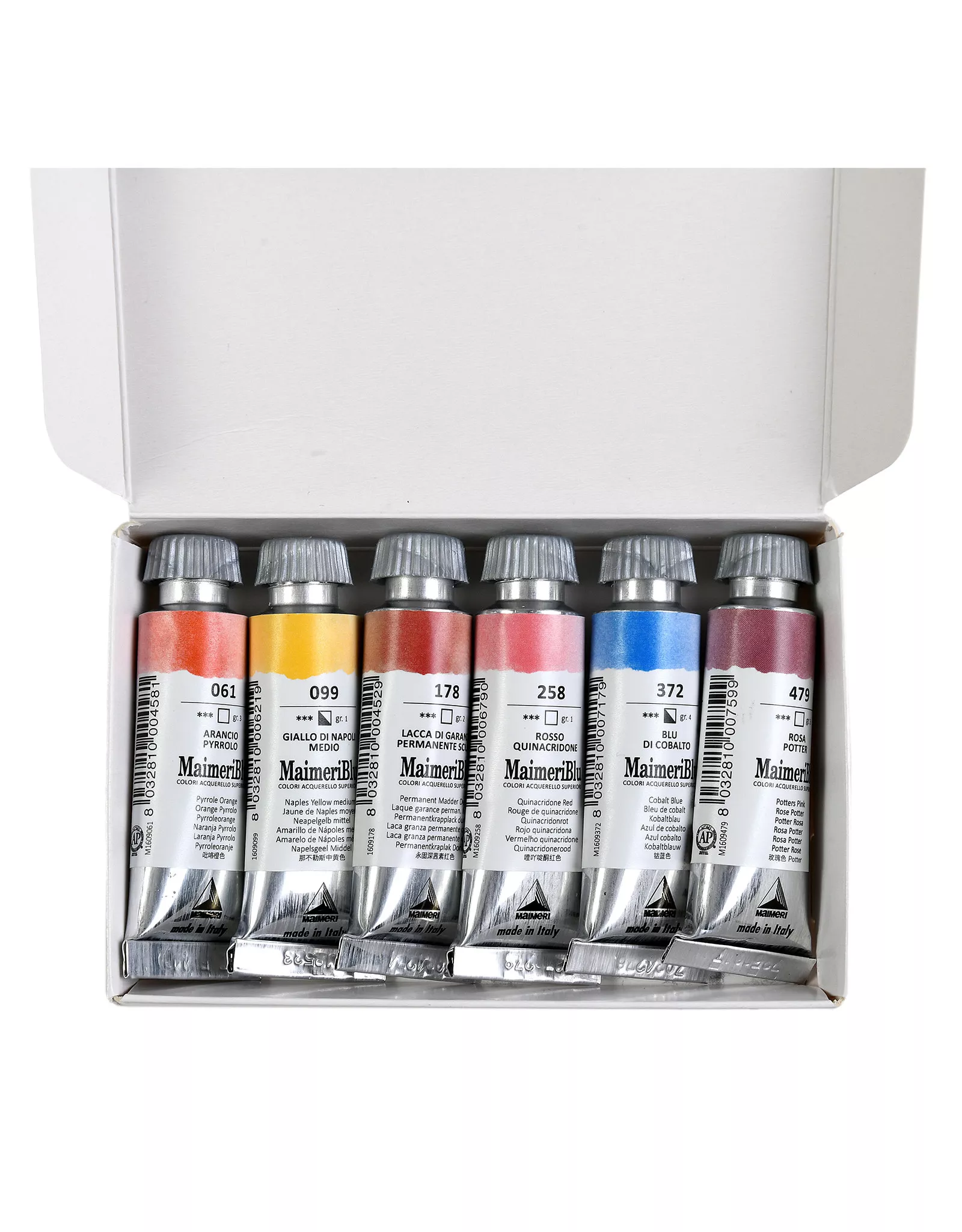 MaimeriBlu Watercolors, Venice Set of 6