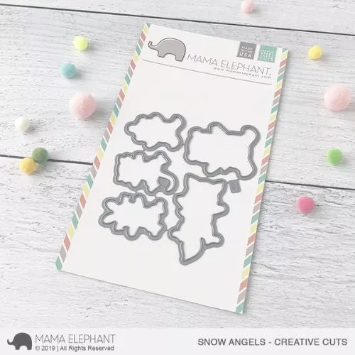 Mama Elephant SNOW ANGELS CREATIVE CUTS