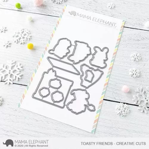 Mama Elephant - Toasty Friends - Creative Cuts