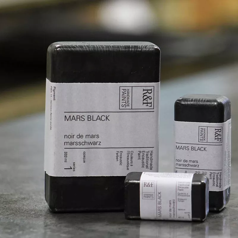 Mars Black RF Encaustic Paint