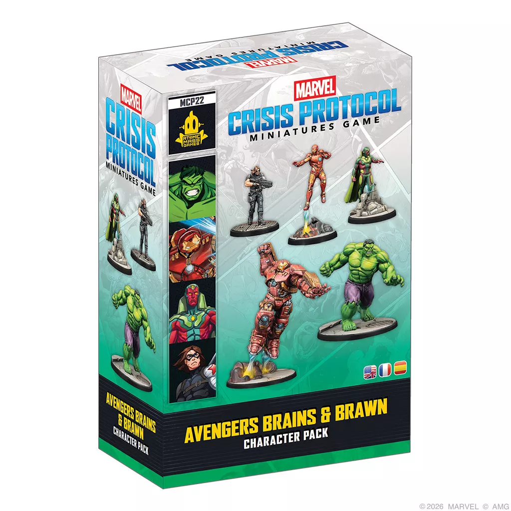 Marvel Crisis Protocol Avengers Brains & Brawn Character Pack COMING SOON