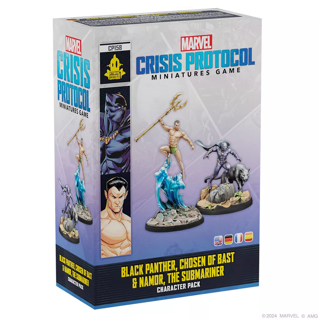 Marvel Crisis Protocol Black Panther, Chosen of Bast & Namor, the Submariner