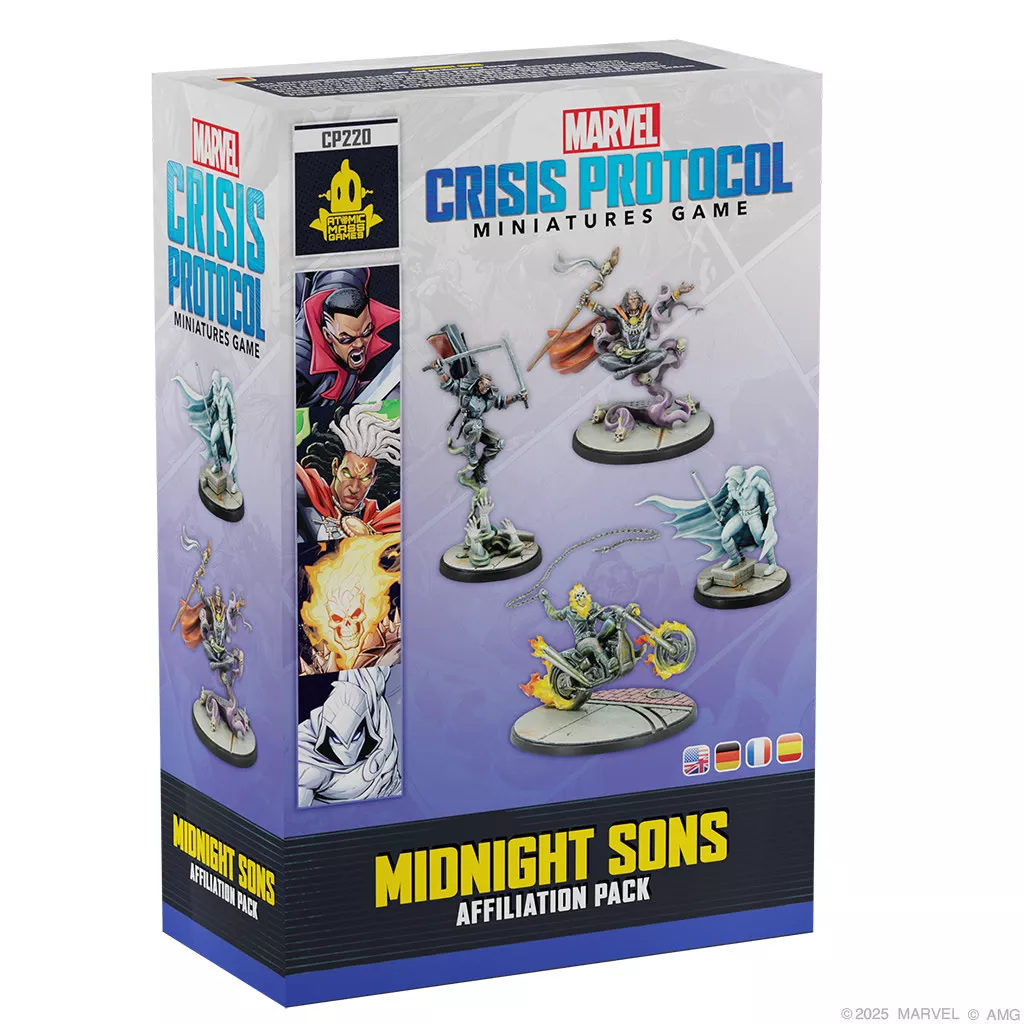 Marvel Crisis Protocol Midnight Sons Affiliation Pack