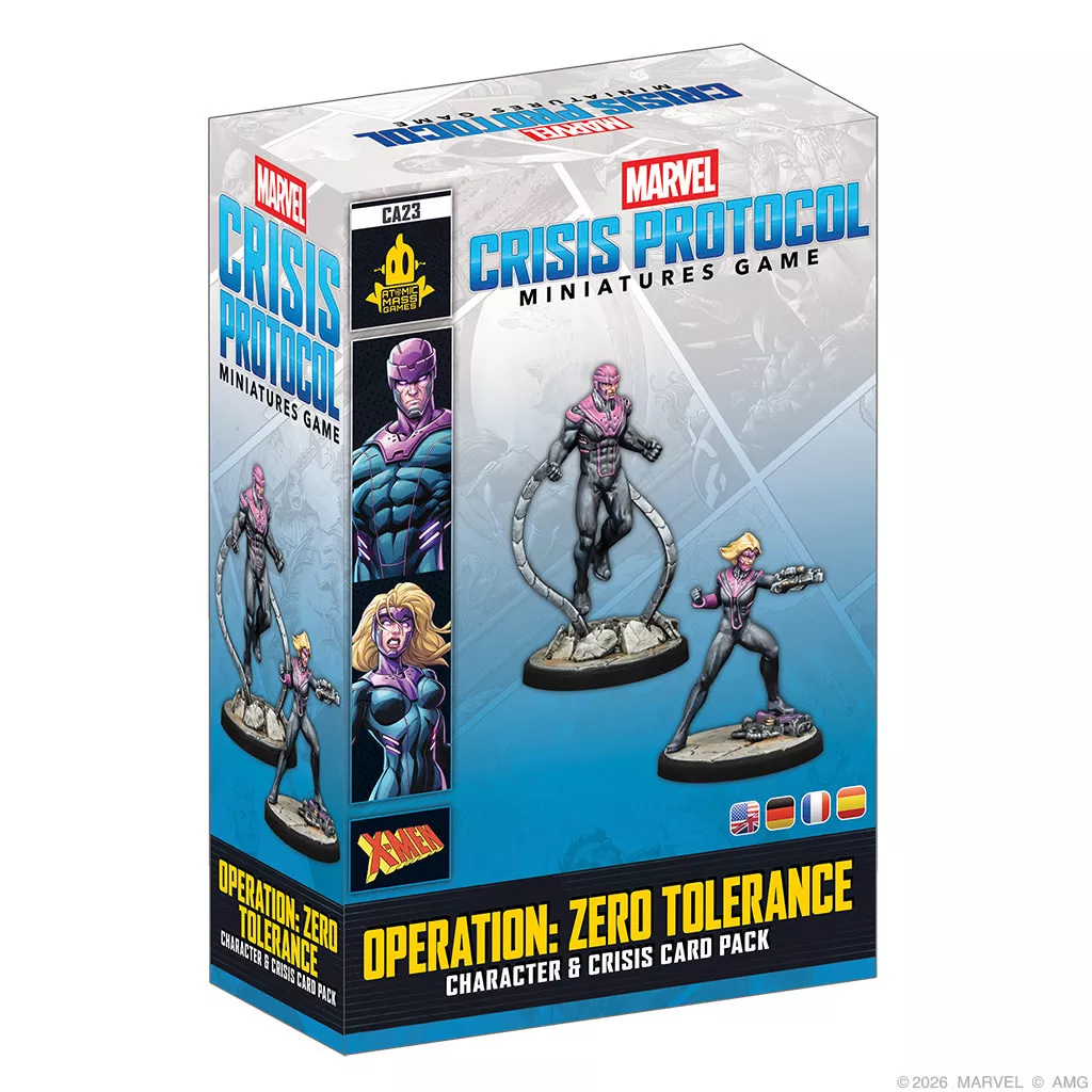 Marvel Crisis Protocol - Operation:Zero Tolerance Character & Crisis Card Pack