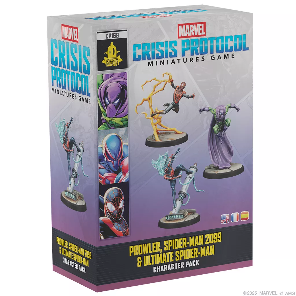 Marvel Crisis Protocol Prowler, Spider-Man 2099 & Ultimate Spider-Man