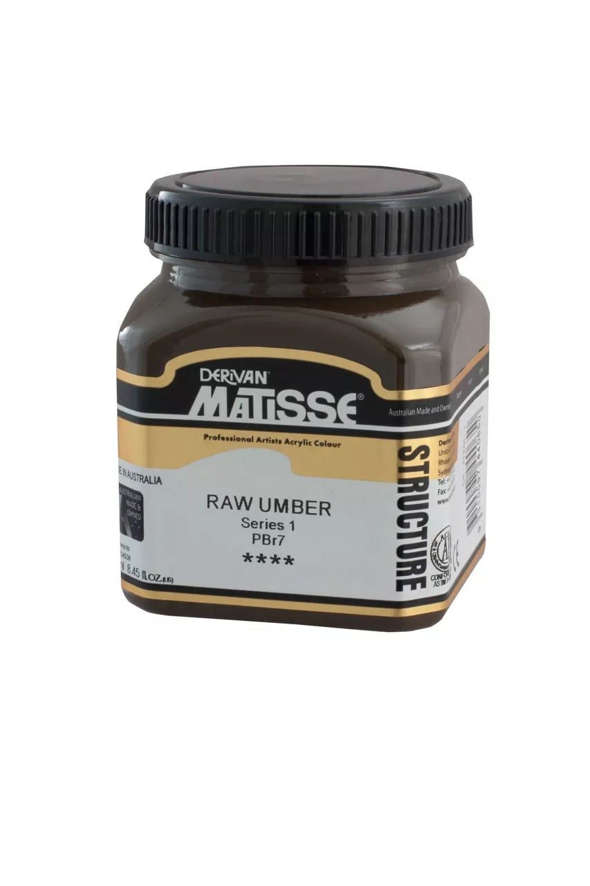 Matisse Structure Acrylic 250ml - Series 1 - Raw Umber