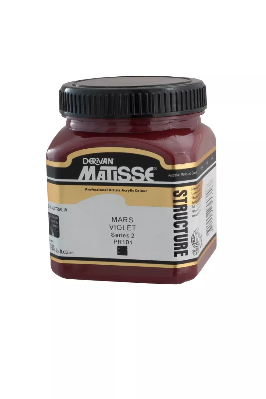Matisse Structure Acrylic 250ml - Series 2 - Mars Violet