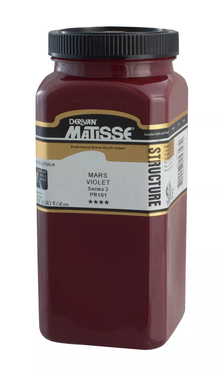 Matisse Structure Acrylic 500ml - Series 2 - Mars Violet