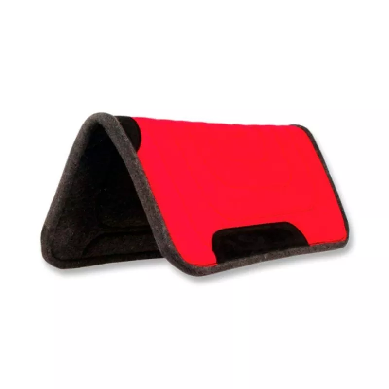 Mayatex 32x32 Ranch Working Felt Saddle Pad Red