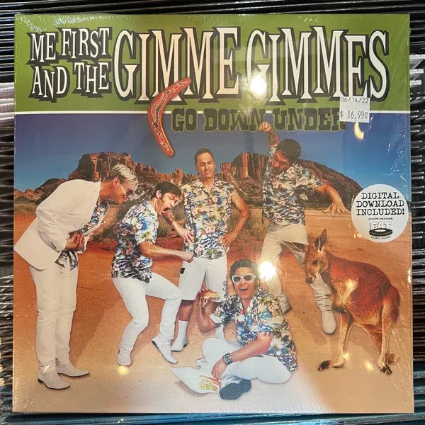 Me First And The Gimme Gimmes - Go Down Under (10", EP, RE)
