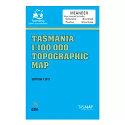 Meander 1:100k Topo Map