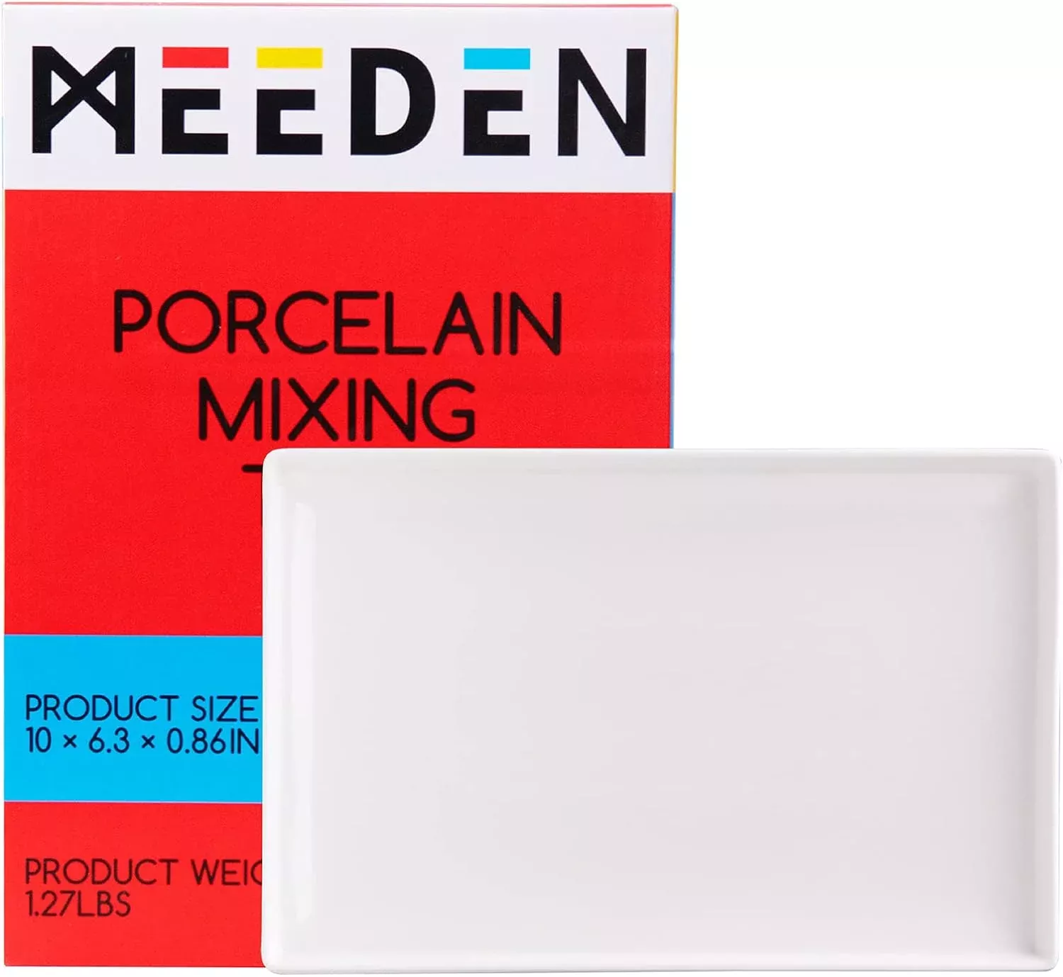 Meeden Porcelain Mixing Tray 10x6.3"