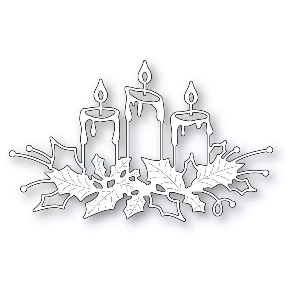 Memory Box GLOWING CANDLES Craft Die 98661