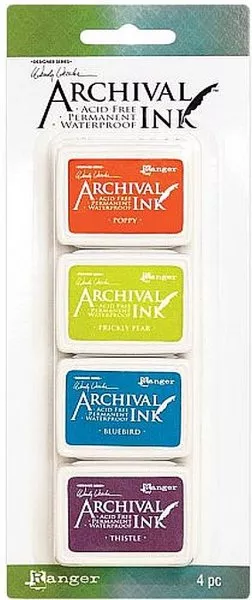 Mini Archival Ink Pads Kit 6 - Wendy Vecchi
